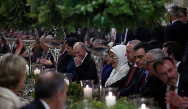 Liderler yemeğinde Erdoğan'dan dikkat çeken talep!