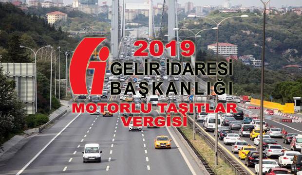 2019 Motorlu Taşıtlar Vergisi ne kadar? MTV ilk taksit hesaplama ve ödeme...