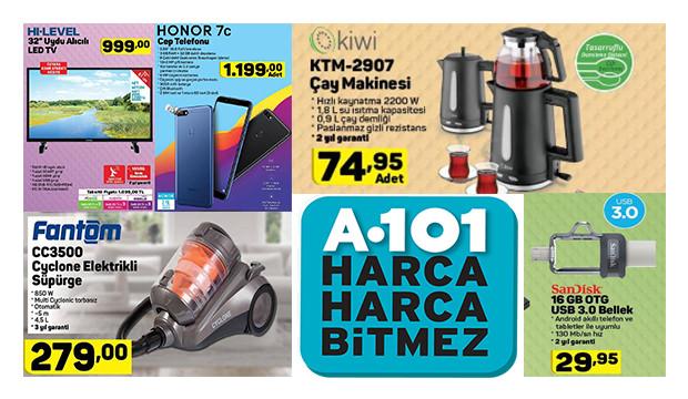 A101 7 Aralık aktüel kataloğu yayınlandı! Elektronik ürünlerde yıl sonu indirimi