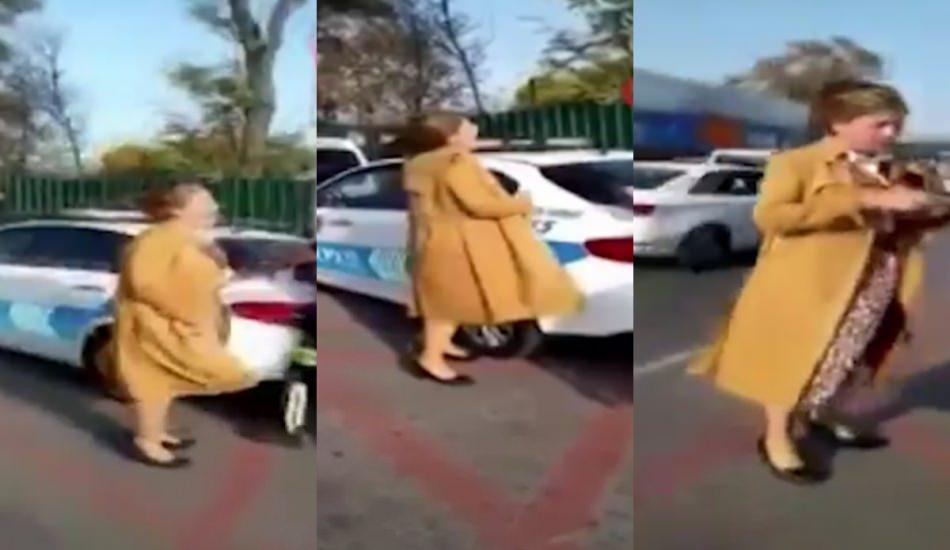 Çığlık atan kadından ilk açıklama geldi Çığlık atan kadından ilk açıklama geldi