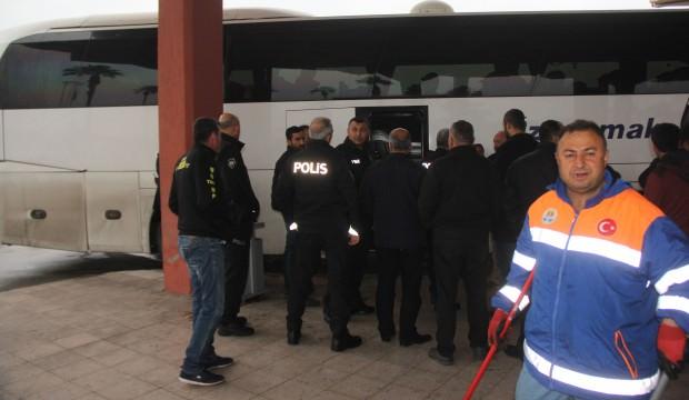 Otobüs bileti alamayan kadın öyle bir şey yaptı ki