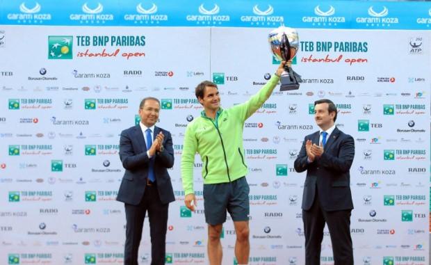Roger Federer, 2015 İstanbul Open'da şampiyon olmuştu.