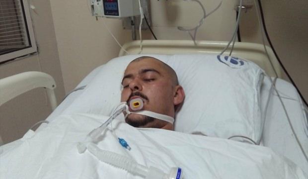 Sarhoş sanılan kişinin kafasından mermi çıktı
