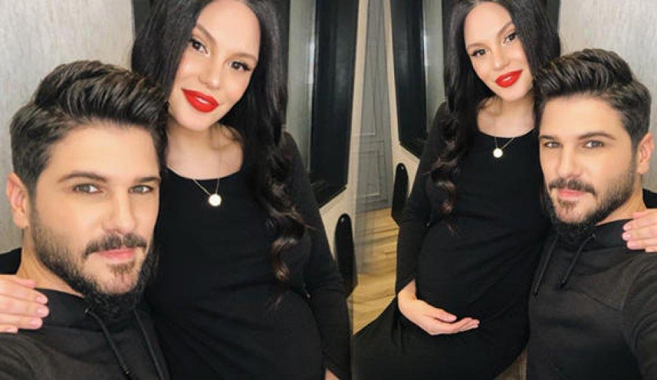 Almeda Abazinin bebeği göründü Almeda Abazinin bebeği göründü