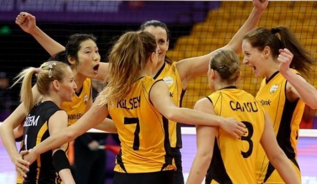 Vakıfbank Devler Ligi'nde ikide iki yaptı