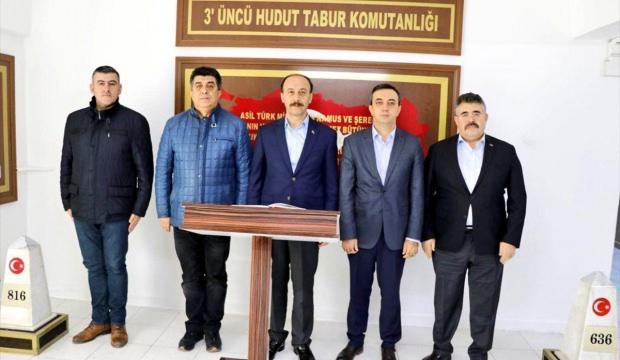 Vali Erin'den Süleyman Şah Türbesi'ne ziyaret
