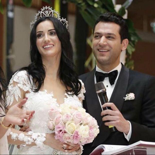 Murat Yıldırım ve eşi İmane Elbani