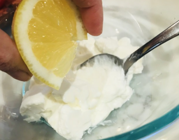 yoğurt ve limon kürü