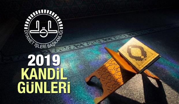 Miraç Kandili ne zaman? 2019 kandil günleri belli oldu
