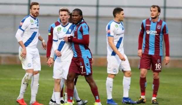 Trabzonspor kampı tatsız bitirdi!