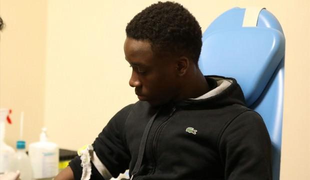 Diabate, sağlık kontrolünden geçirildi