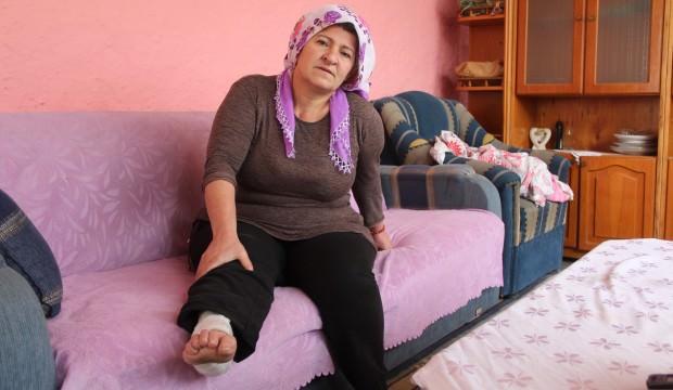 Baraja ayaklarını soktu, bir daha yürüyemedi