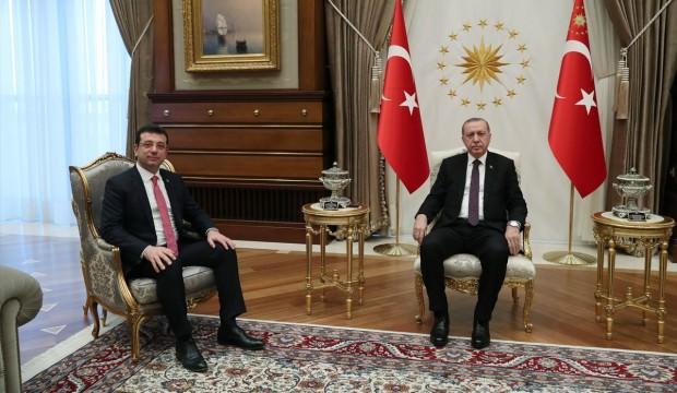 Cumhurbaşkanı Erdoğan, İmamoğlu'nu kabul etti!