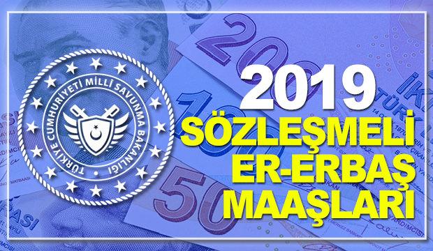 Zamlı sözleşmeli er ve erbaş maaşları kaç TL? (2019)