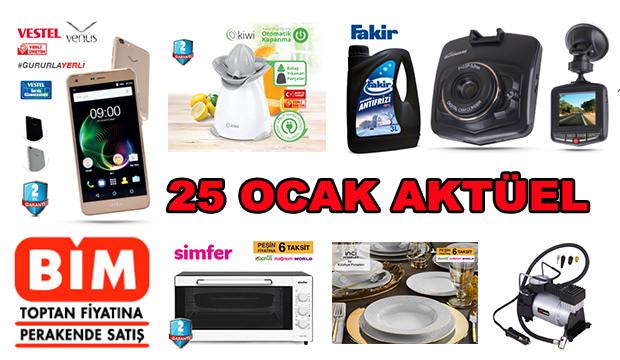 25 Ocak BİM aktüel kataloğu belli oldu! Elektronik ürünlerde büyük kampanya...