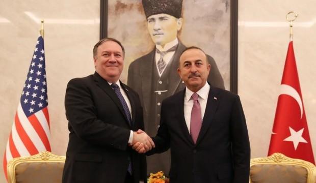 Dışişleri Bakanı Çavuşoğlu Pompeo ile görüştü!