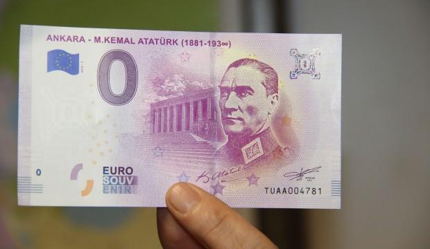 AtatÃ¼rk portreli 'Euroâ bastÄ±lar