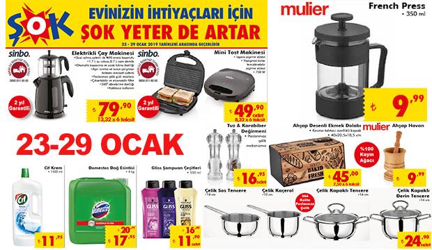 ŞOK 25 Ocak indirimli aktüel ürünler kataloğu! Kaçırılmayacak fiyatlar...