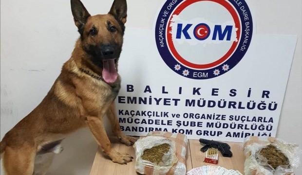 Balıkesir'de uyuşturucu operasyonu