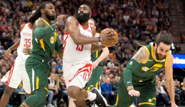James Harden'dan Jazz'a 43 sayı