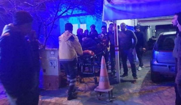 Kayınbiraderini silahla yaraladı
