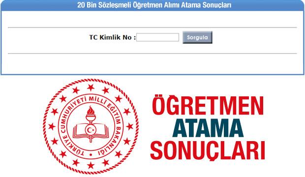 20 bin Sözleşmeli öğretmen atama sonuçları! Milli Eğitim Bakanlığı açıklaması...
