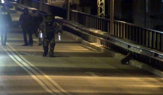 Köprüde bomba paniği