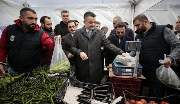 Bakan Pakdemirli: Çarşıdaki yangın sona erdi