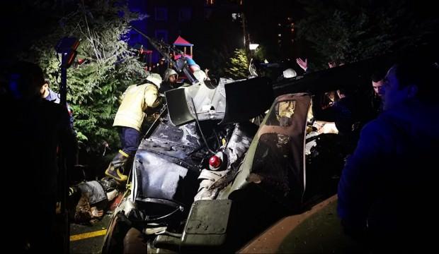 İstanbul'da askeri helikopter düştü: 4 asker şehit oldu!