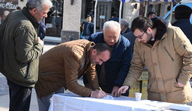 Ordu'da STK'lardan imza kampanyası