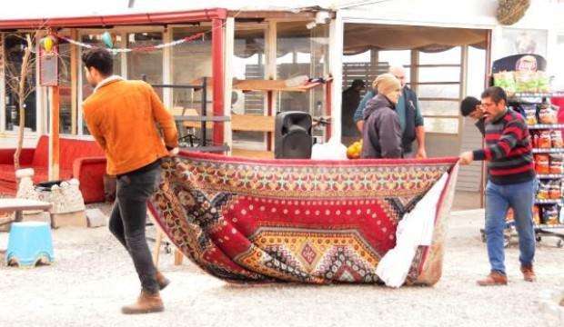 Peribacalarında yıkım kararı verilen 16 yapıdan 12'si yıkıldı
