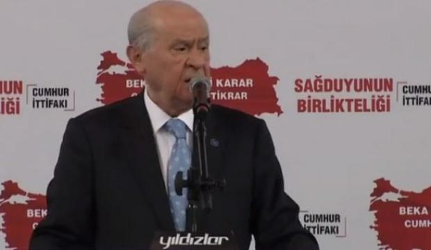 Ve Bahçeli resti çekti! Hodri meydan