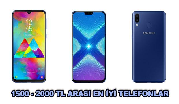 1500 - 2000 TL arasındaki en iyi akıllı telefonlar!