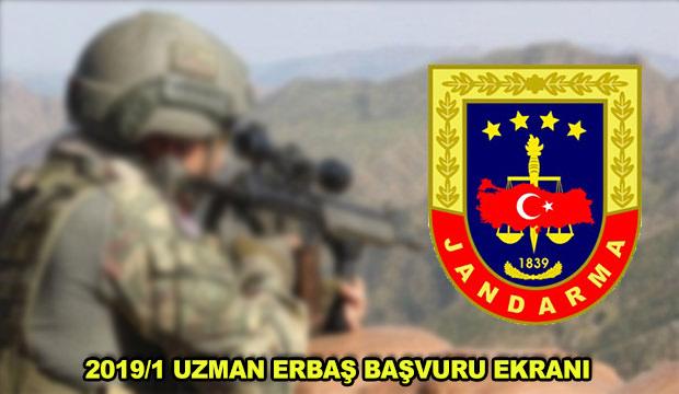 Jandarma uzman erbaş alımı! Başvuru ekranı ve şartları...