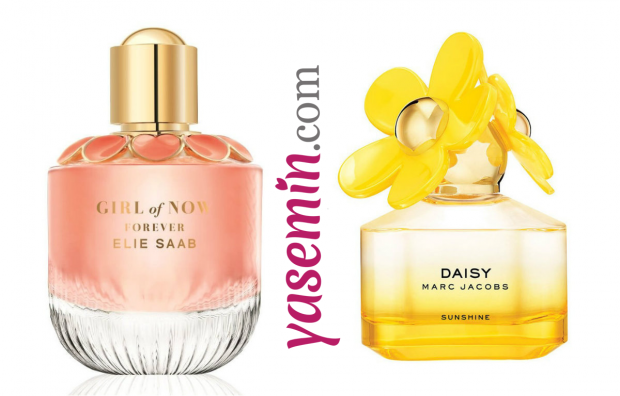 Marc Jacobs Fragrances Daisy Sunshine & Elie Saab Girl Of Now Forever