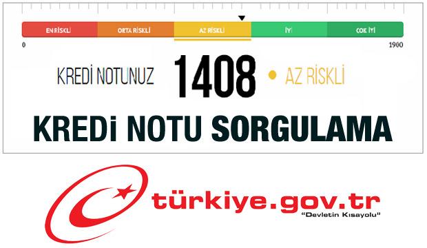 E Devlet risk raporu kredi notu sorgulaması nasıl öğrenilir?