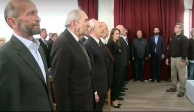 CHP'li aday Erdem Gül İstiklal Marşı'nı okumadı!