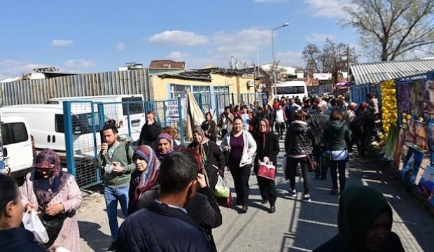 Alışveriş için Edirne'ye akın ettiler