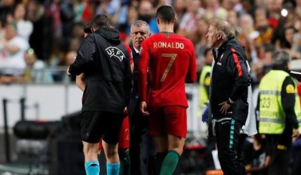 Portekiz'de Cristiano Ronaldo şoku!