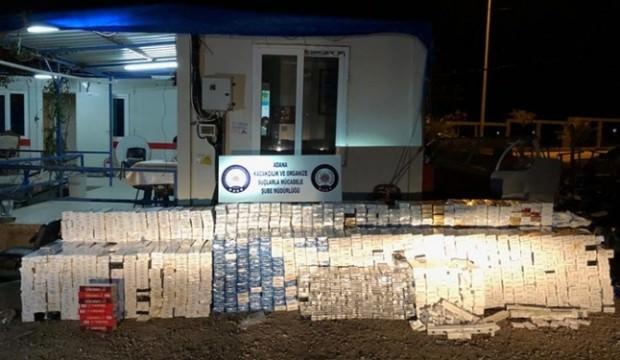 Kaçak sigara şirketine operasyon