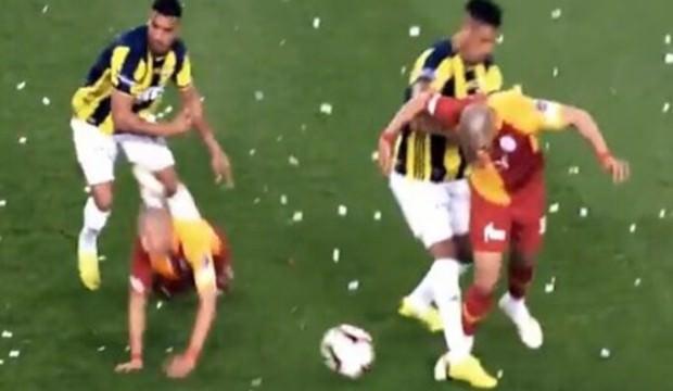 F.Bahçe'nin golünde faul tartışması!