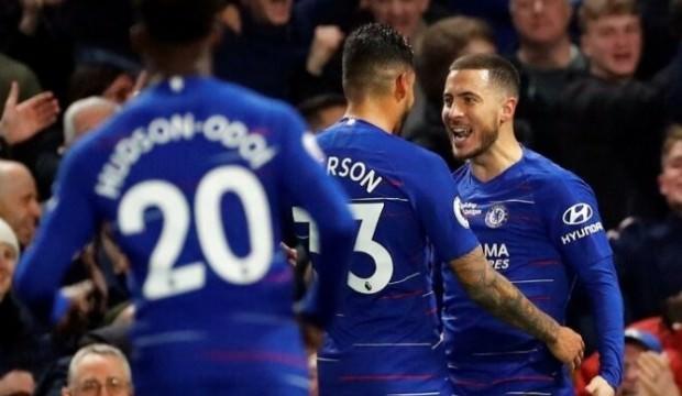 Eden Hazard, Chelsea'yi taşıdı!