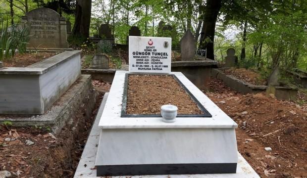 34 yıl sonra Bayrağına kavuşan şehit