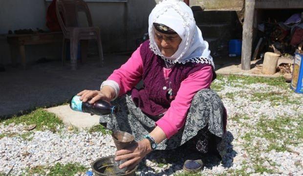 Andız ağacından katran yapıyor! Kilosu 200 lira