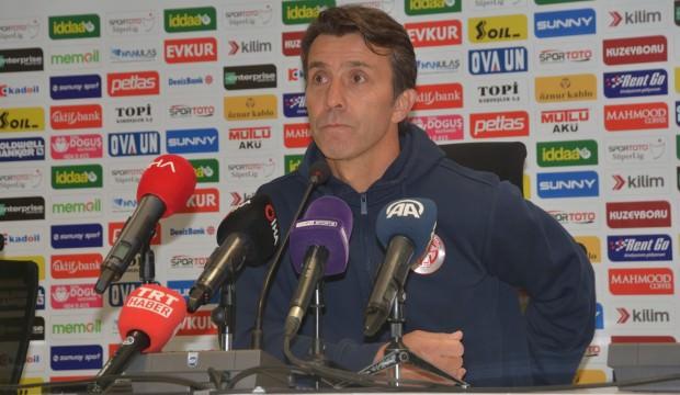 Bülent Korkmaz: Oyuncularımı tebrik ediyorum
