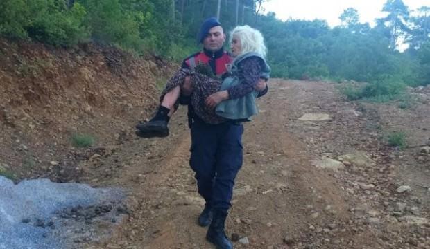Muğla'da kaybolan 100 yaşındaki kadın bulundu
