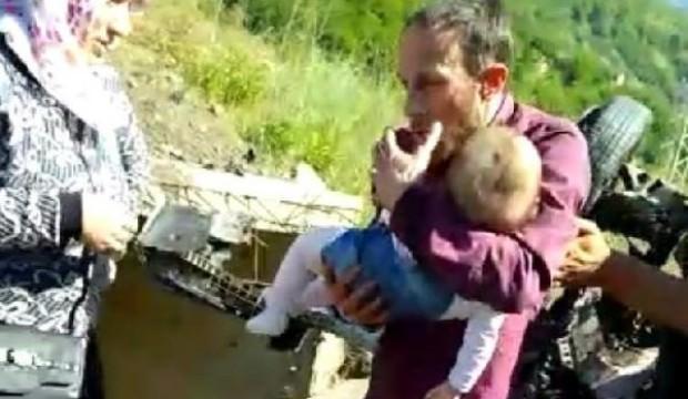 Minik kızına son kez sarıldı! Kahreden haber