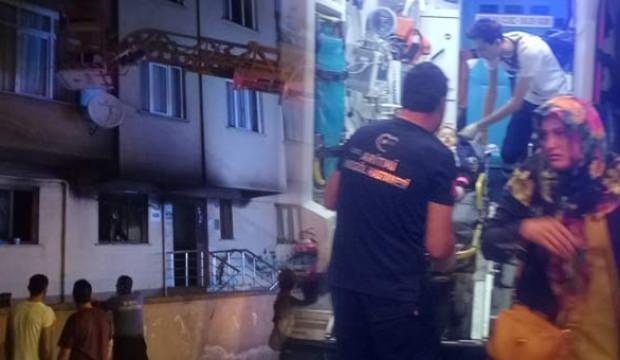 Yangında can pazarı! 14 kişi hastaneye kaldırıldı