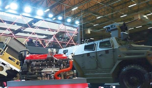 Zırhlı araçlara hibrit motor ve batarya