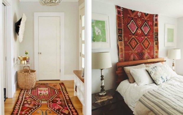 kilim dekorasyonu